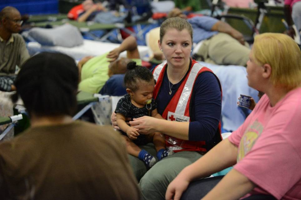 Hurricane Harvey Donations In Action