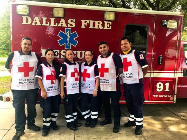 Mexican Red Cross Helps