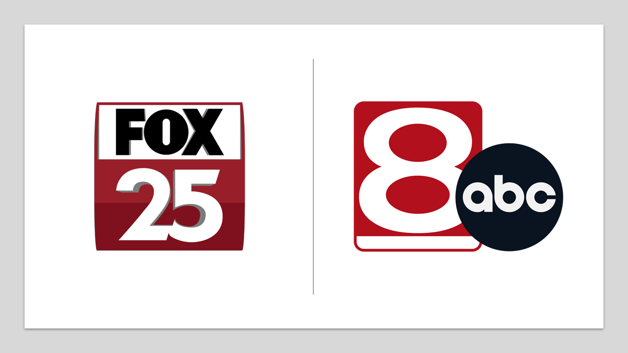KOKH Fox 25 and 8 abc logos.