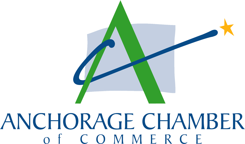 Anchorage Chamber of Commerce logo.