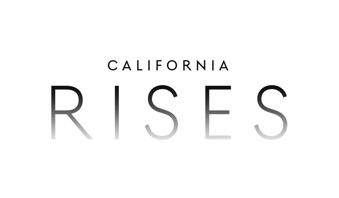 California Rises text.