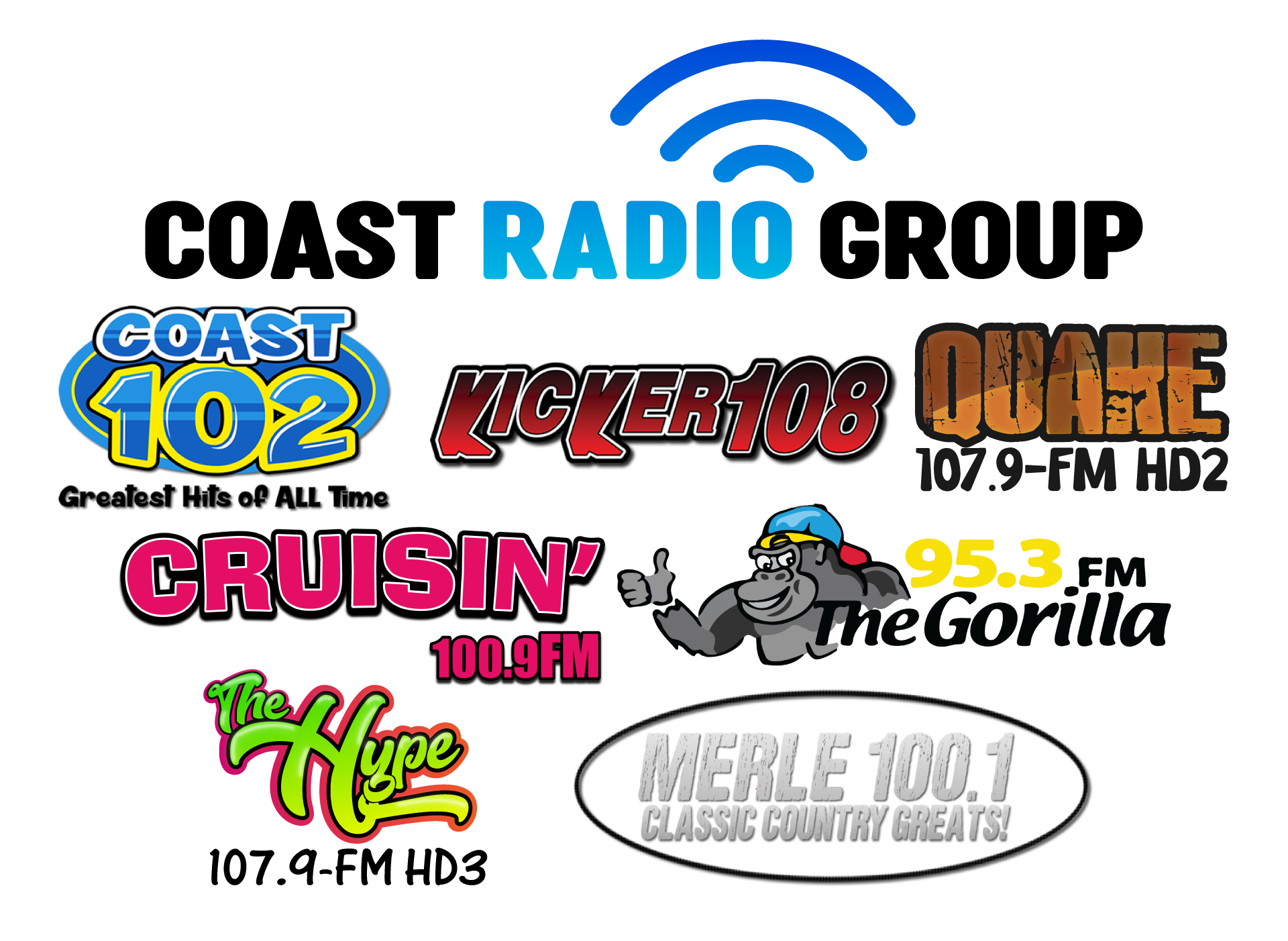 Coast Radio Group  logos