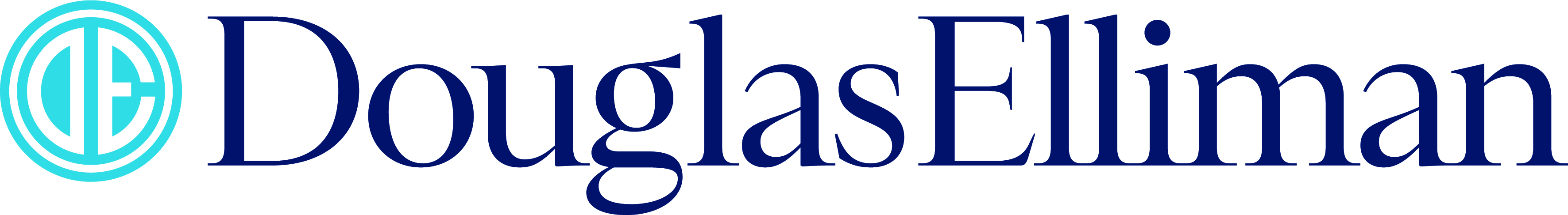 Douglas Elliman logo.