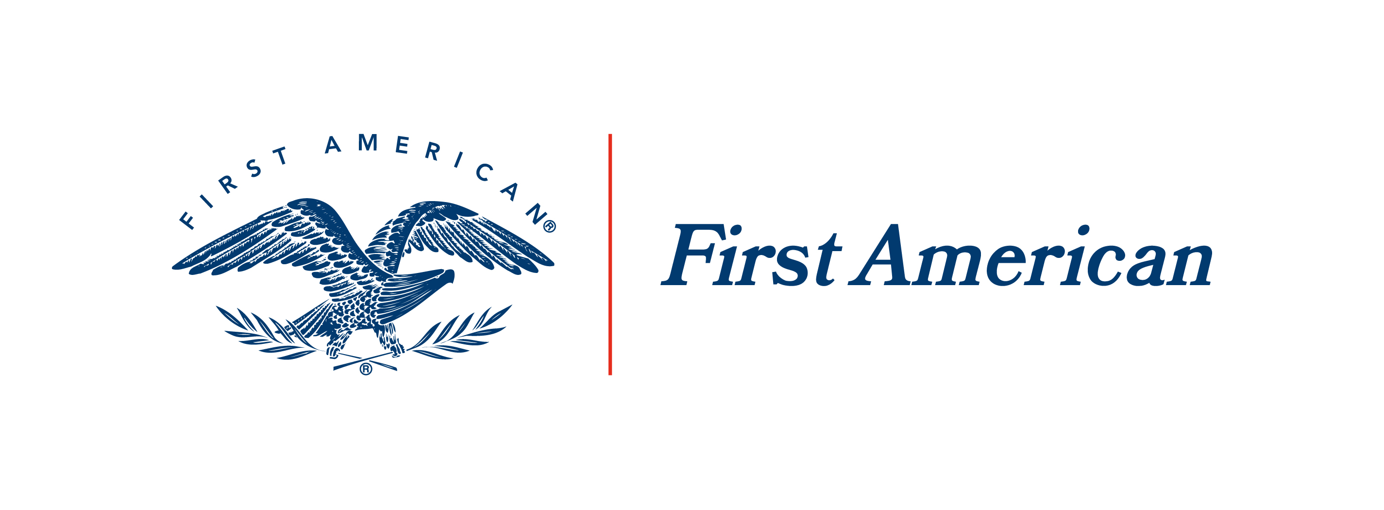 First American Financial Corporation logo.