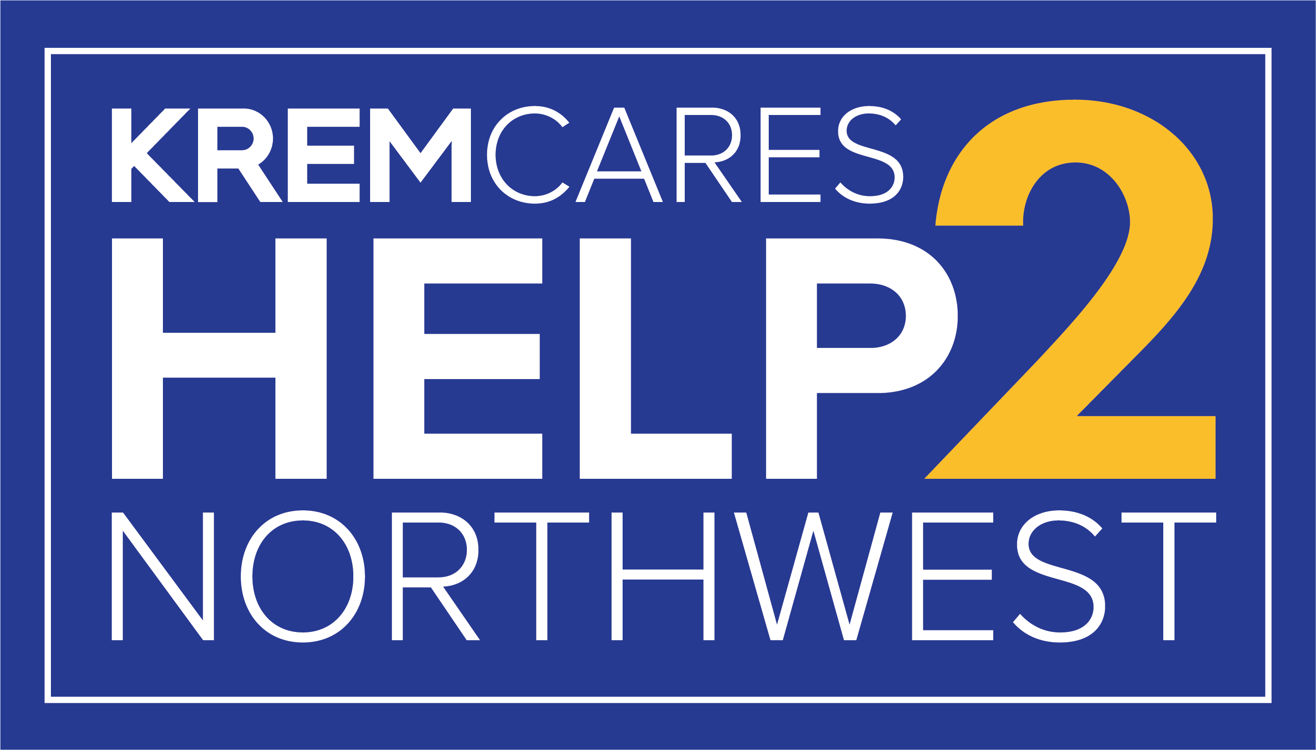 KREM Cares Help2NW logo.