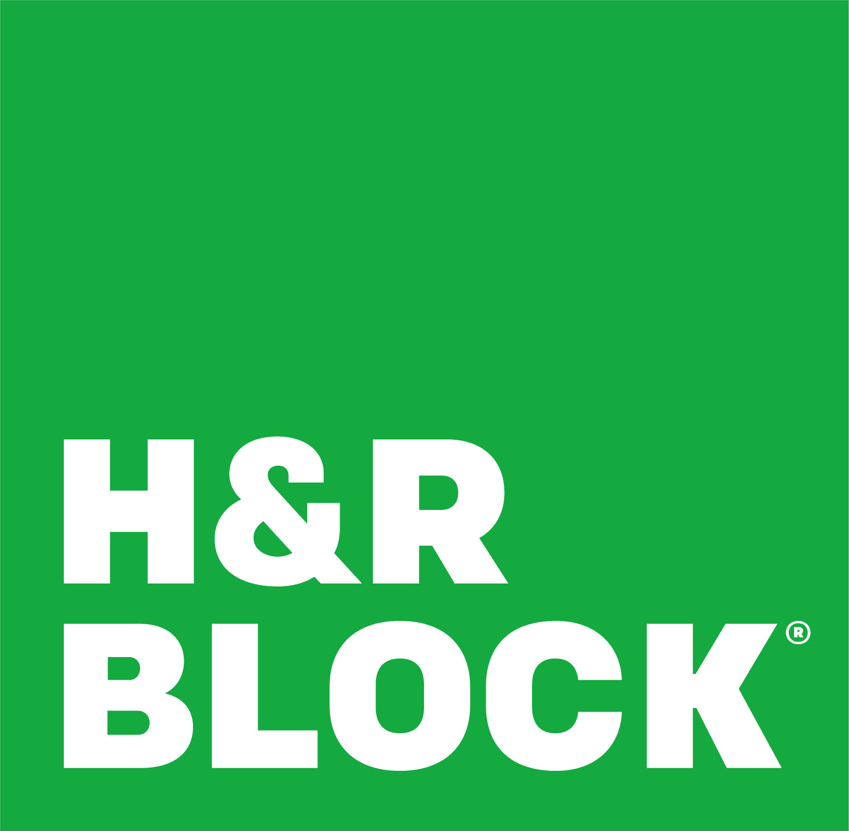 H&R Block logo.