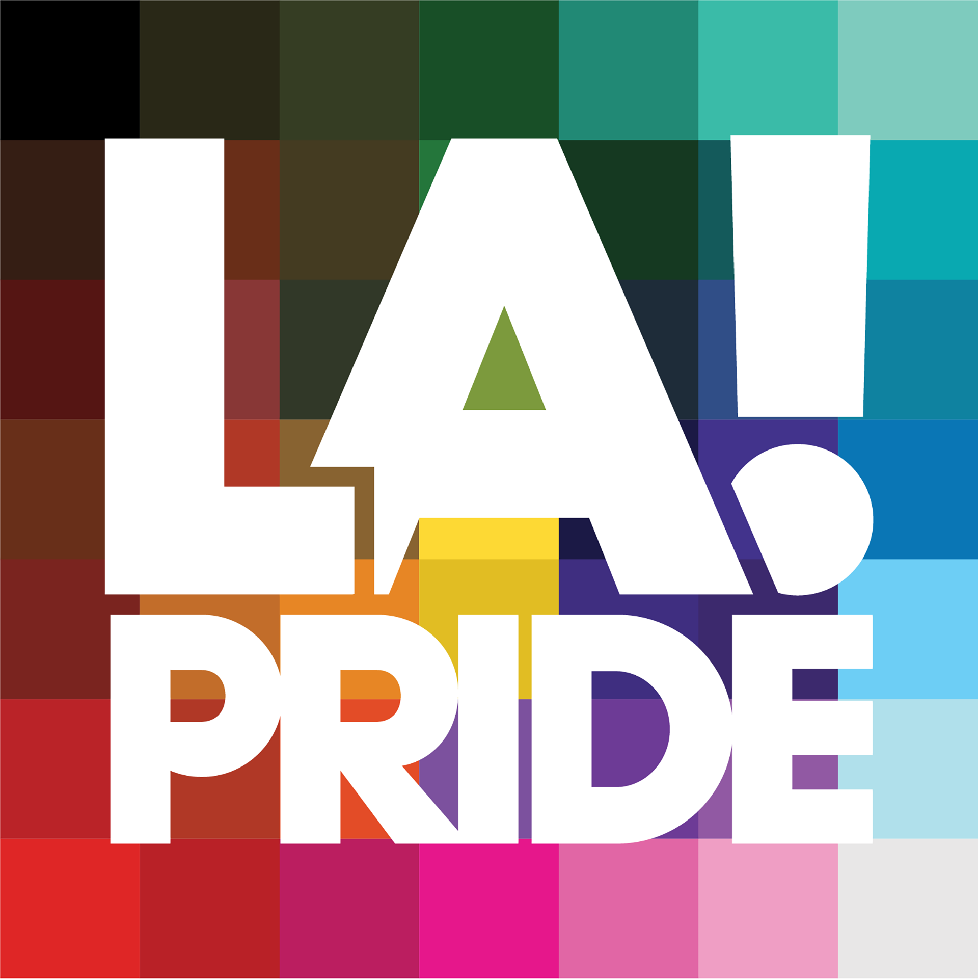 LA Pride logo.