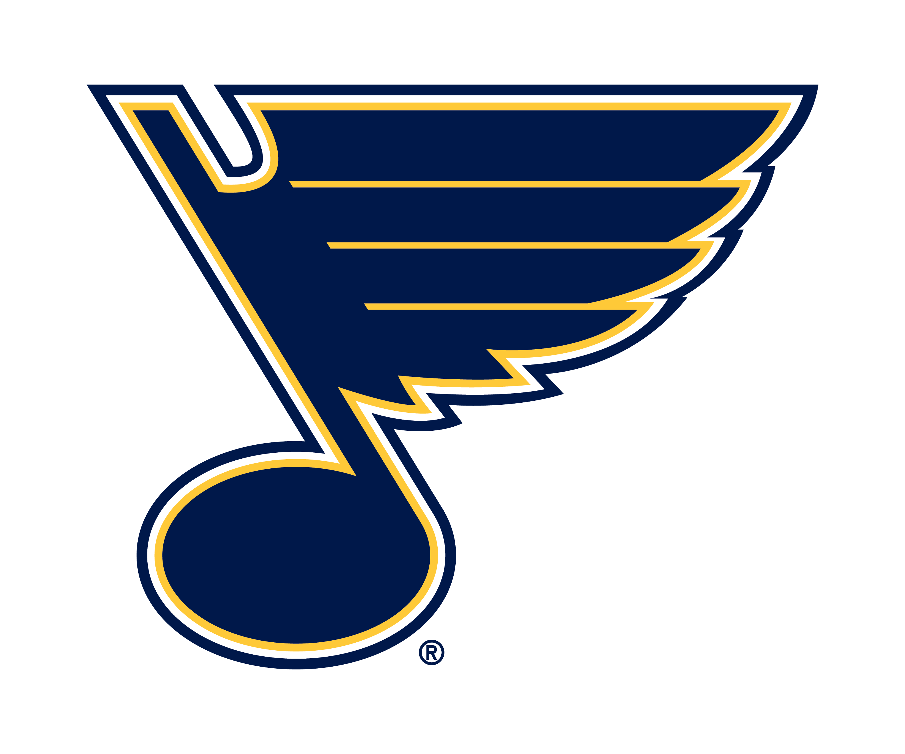 St. Louis Blues logo.