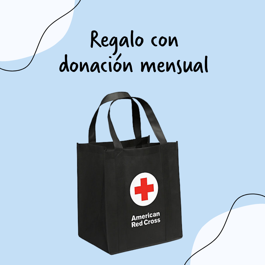 Regalo con donación mensual