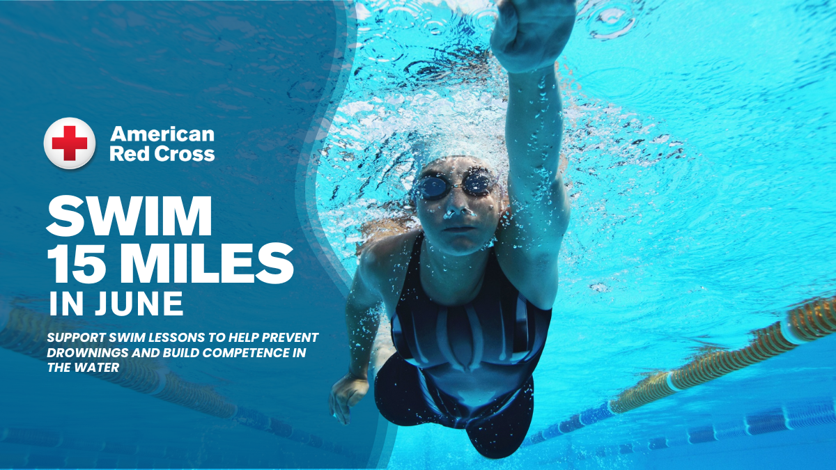 Swim 15 Miles in June