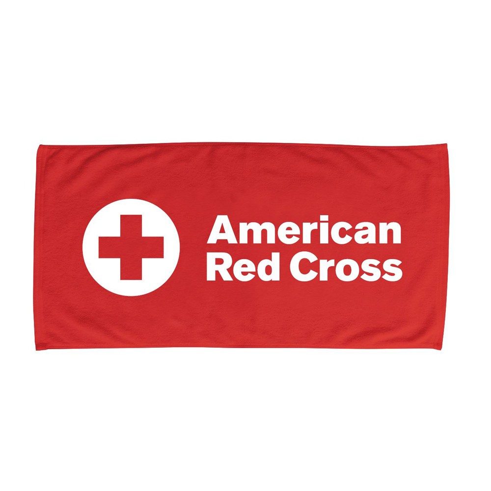 Red Cross swim towel 