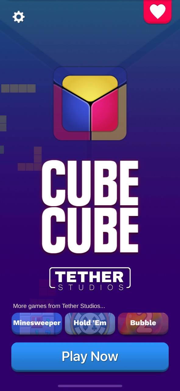 Cube Cube from Tether Studios logo
