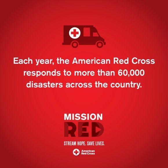 Each year, the American Red Cross responds to more than 60,000 disasters across the country.