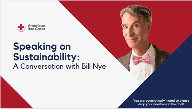 Bill Nye Joins Red Cross