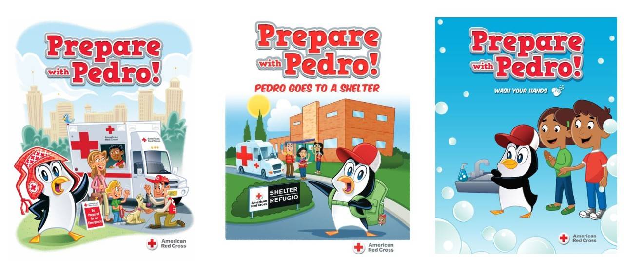 Various covers of books showcasing Prepare with Pedro