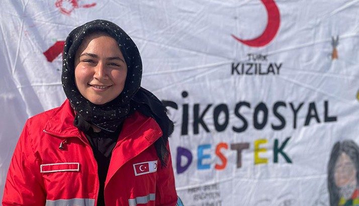 Red Crescent clinical psychologist, following the earthquake in Turkiye
