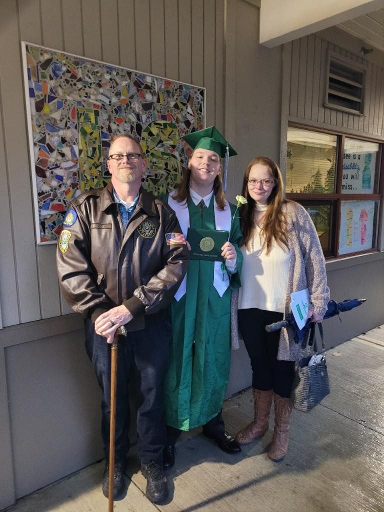 Brian and Tiffany Peace with their son, Carson