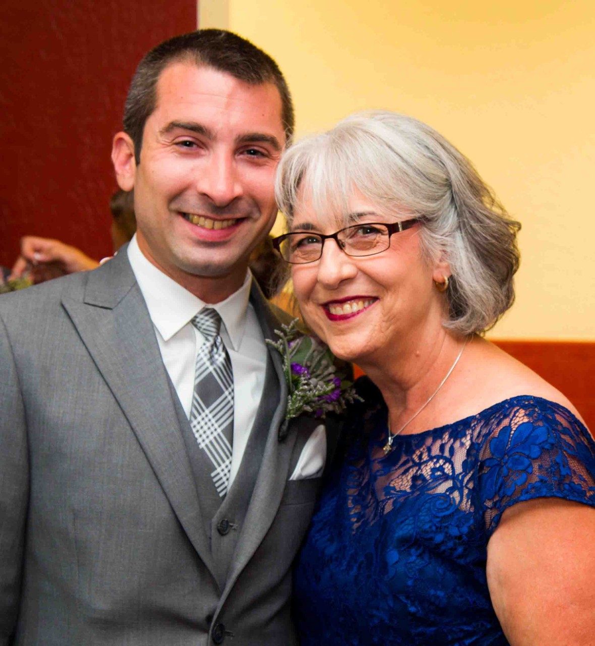 Dan Wyrembelski and his mom