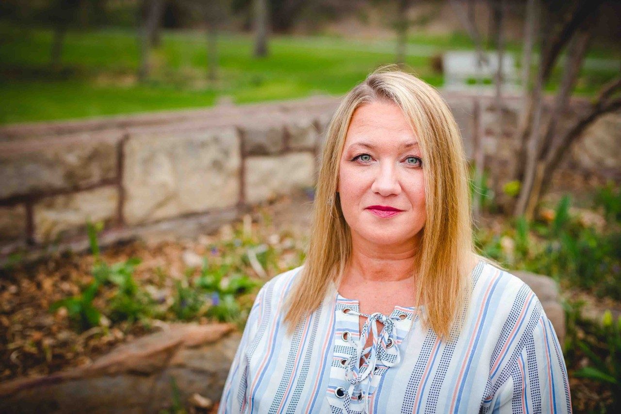Red Cross board member Denise Burk