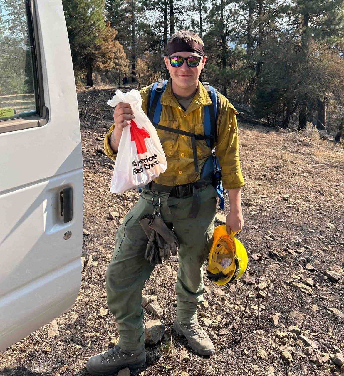 National Guard on the fire lines
