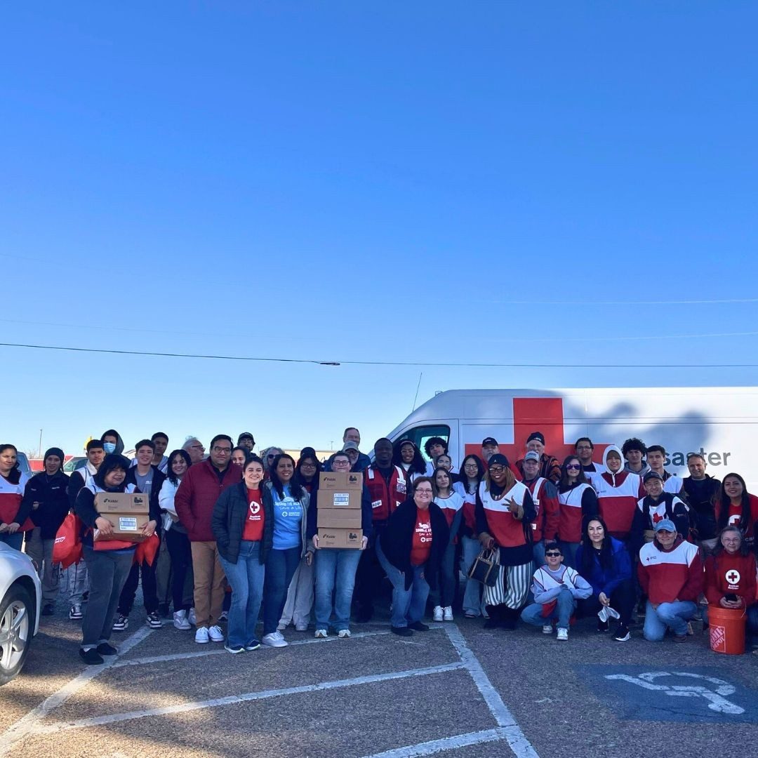 large group of sound the alarm volunteers
