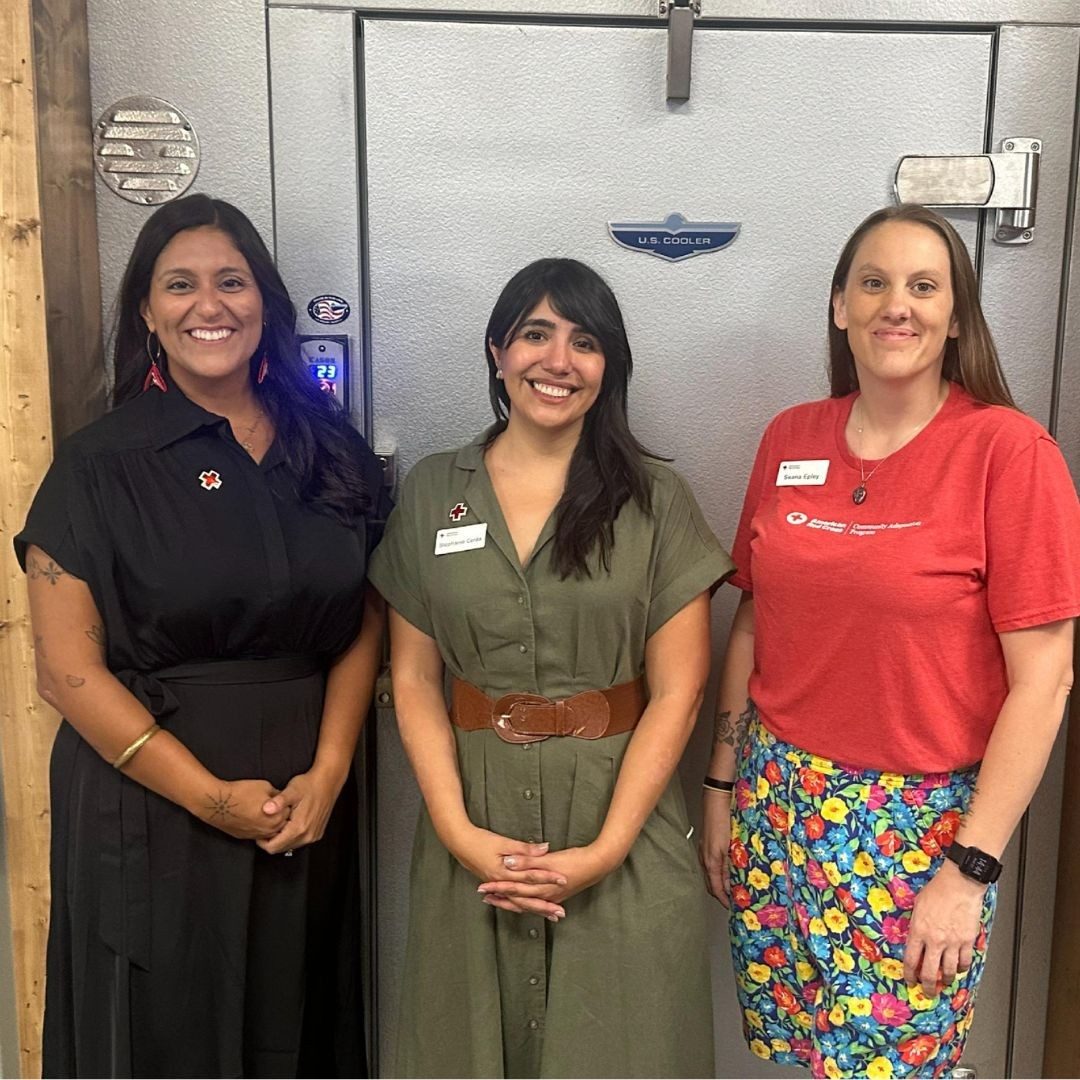 trio of red crossers