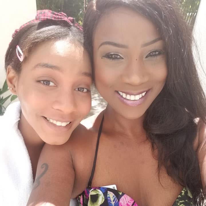 Mother and Daughter, Corliss and Israel Austin.