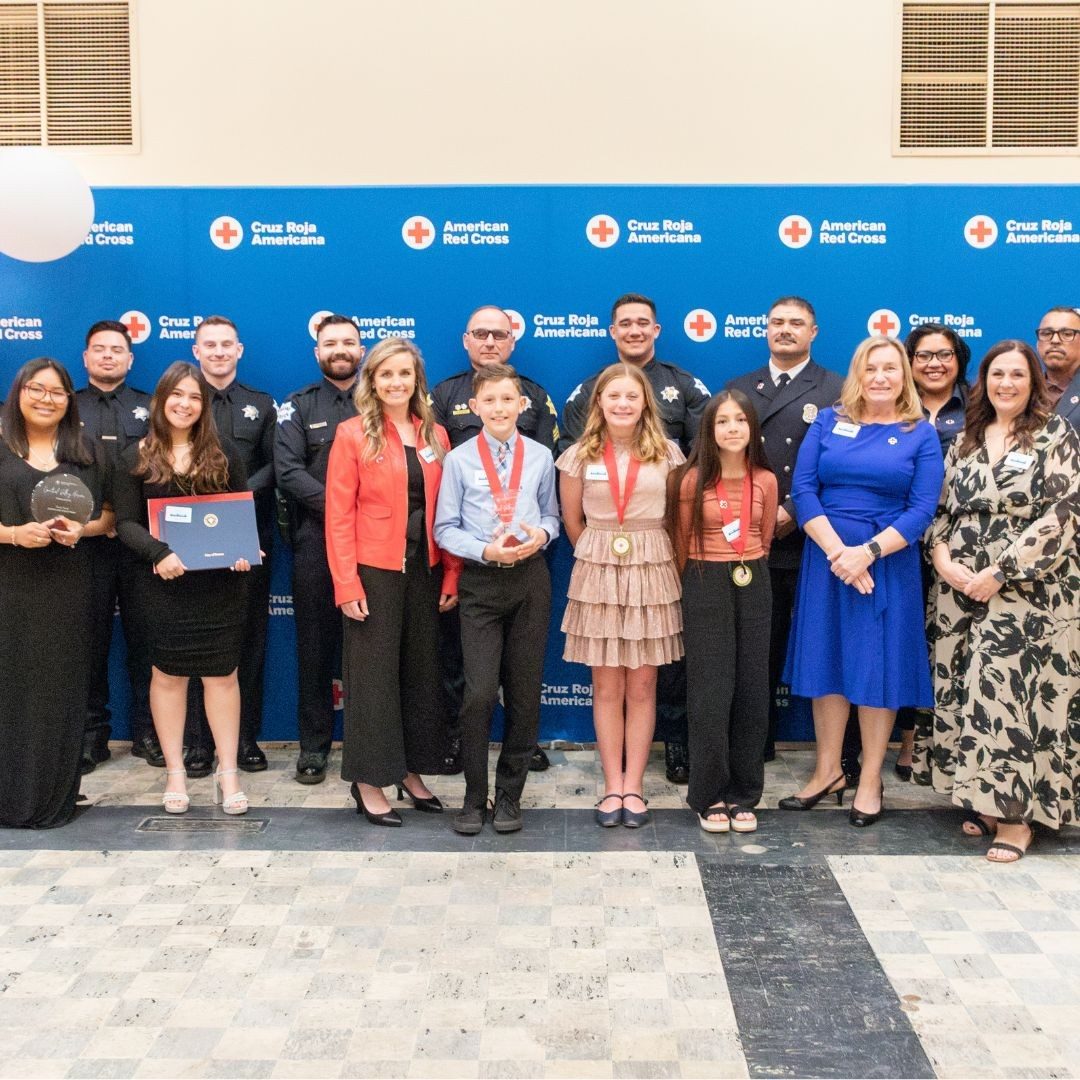 group of heroes award recipients