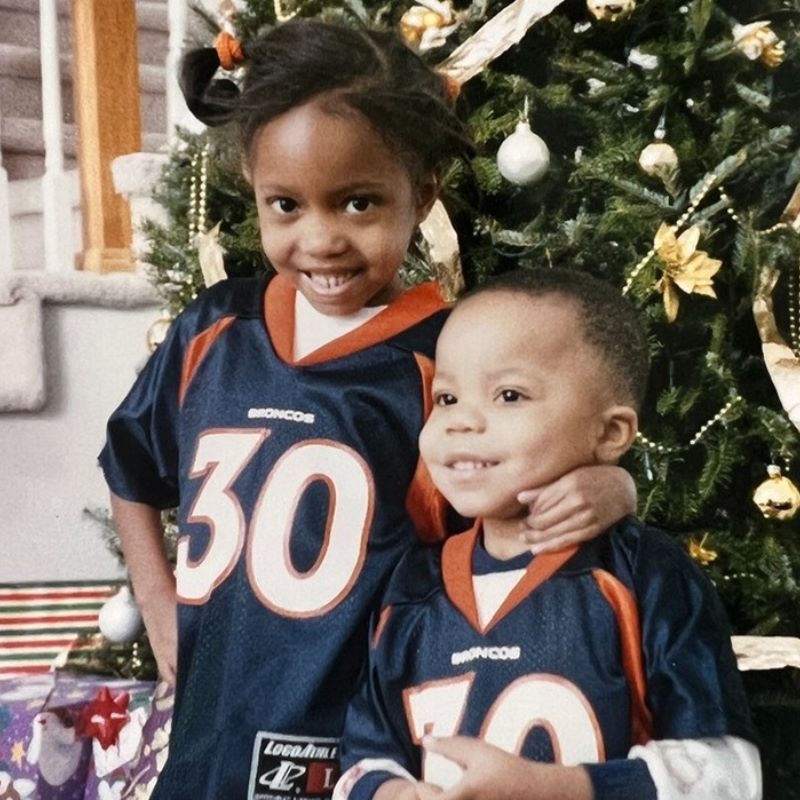 Baby picture of Jasmine and Jordan Davis.