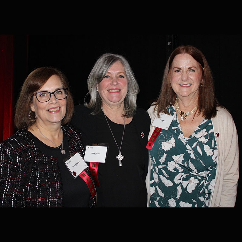 Donna McFadden, Susan Victor, Laura Rufe – Acts of Courage Awards recipients