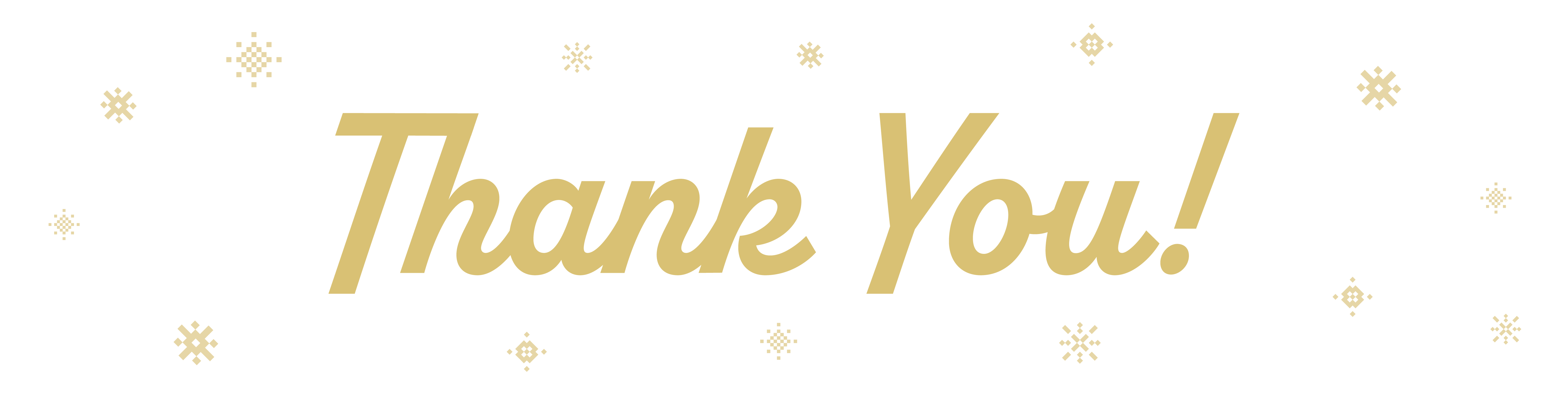 "thank you" graphic
