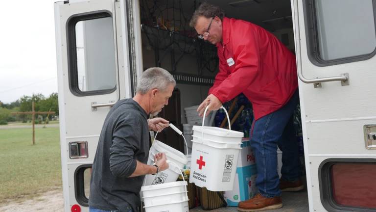 Disaster relief, community partner, red cross