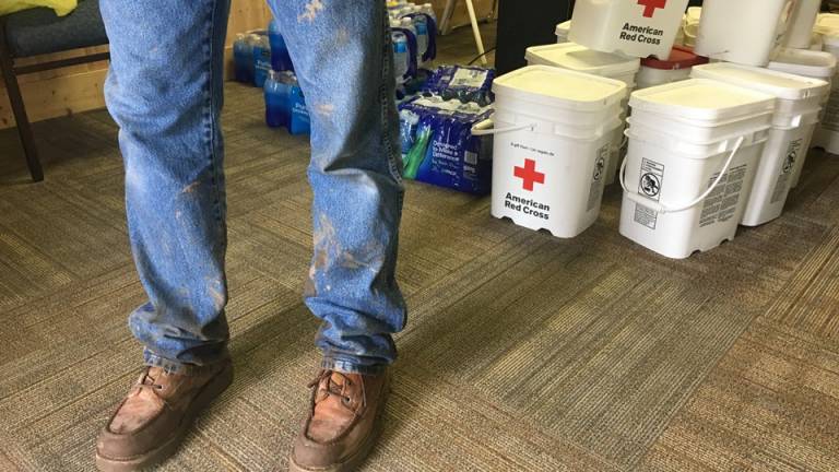 Disaster relief, community partner, red cross