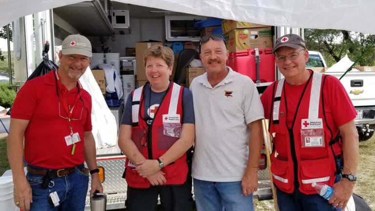Disaster relief, community partner, red cross