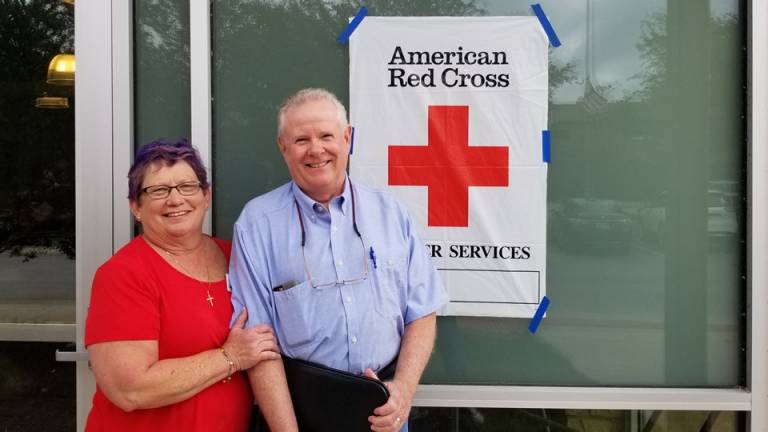 Disaster relief, community partner, red cross