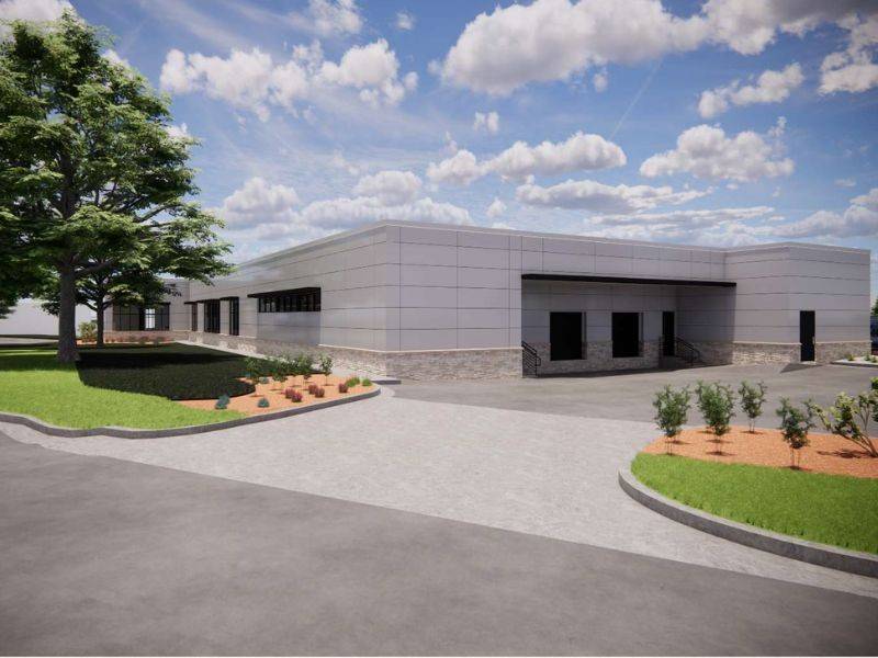 exterior rendering of new headquarters