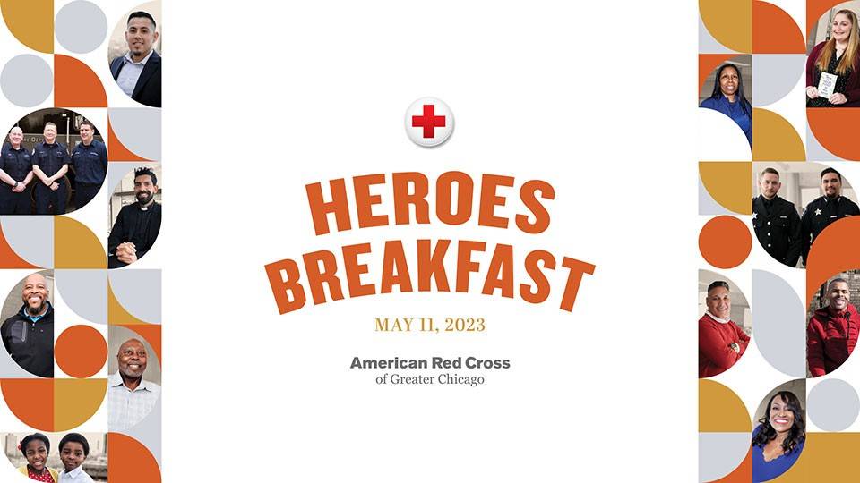 Chicago Red Cross Heroes Breakfast Banner
