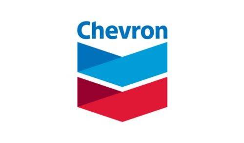 Chevron logo.