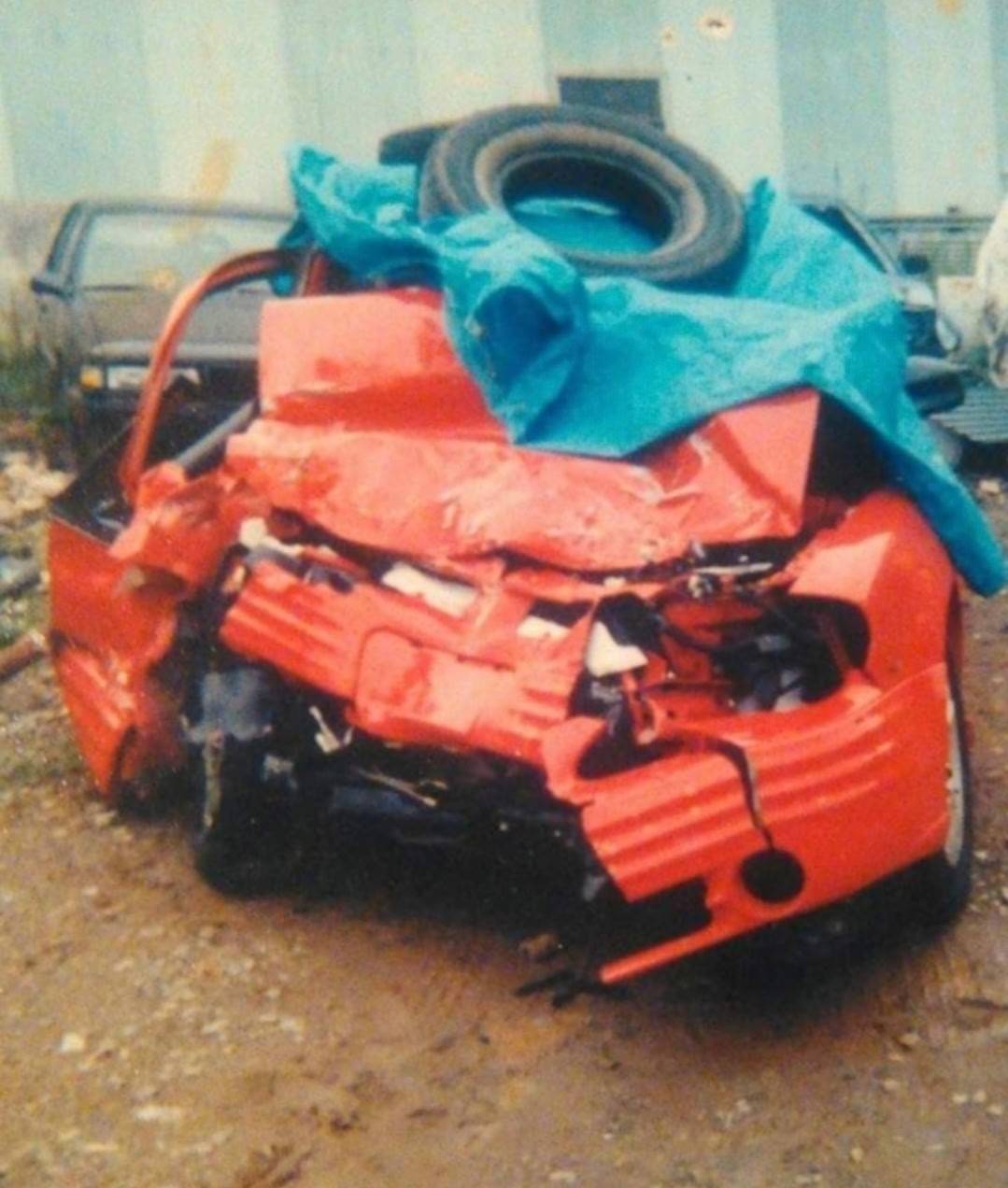 Image of wrecked vehicle