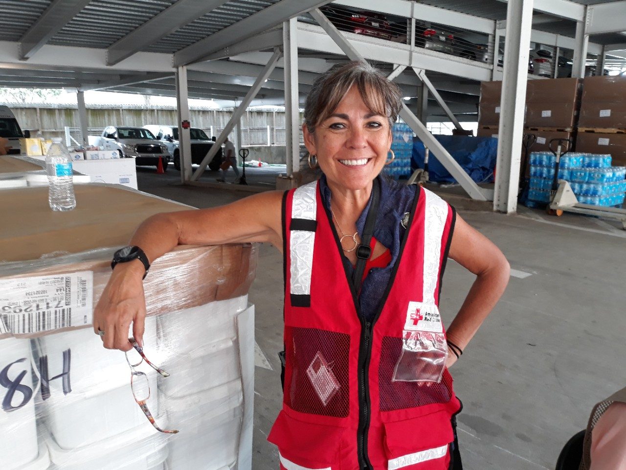 red cross volunteer cora findley