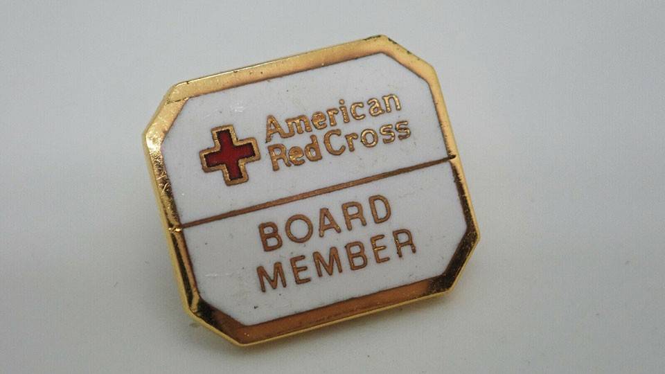 American Red Cross Board Member Pin