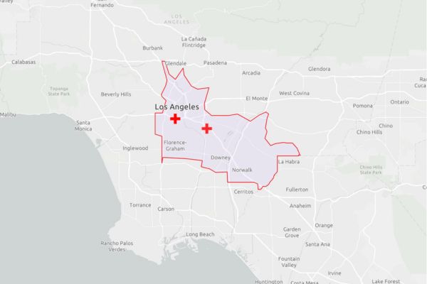 metro and southeast los angeles chapter map boundaries