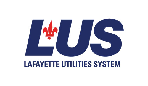 lafayette utilities system logo. logo