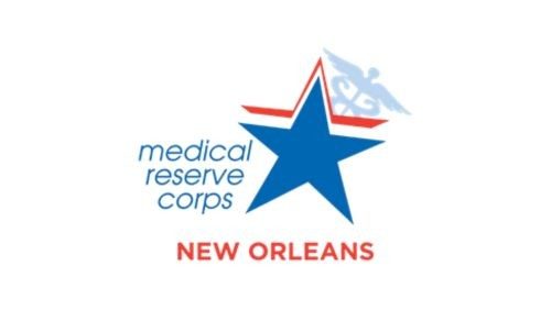 medical reserve corps new orleans logo.