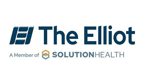 Elliot Hospital logo.