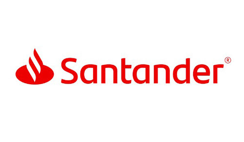 Santander logo.