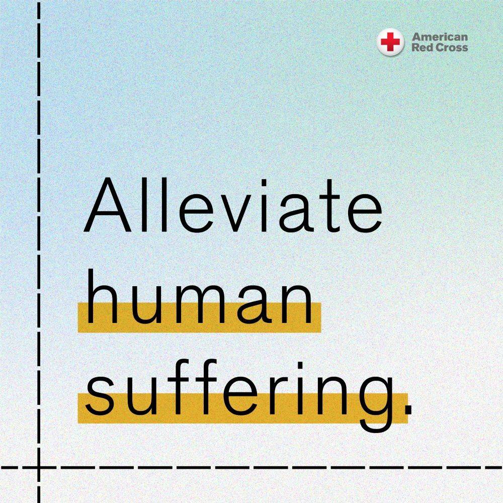 alleviate human suffering graphic