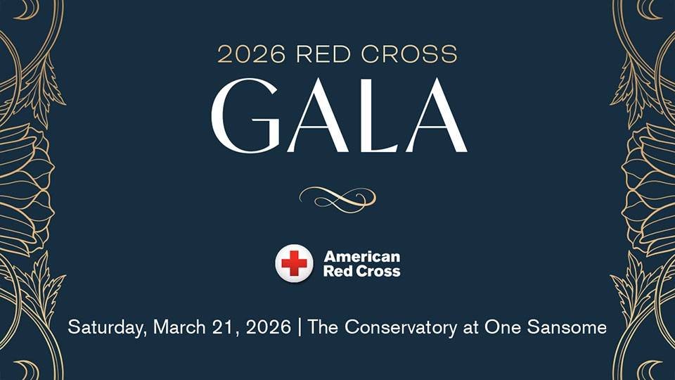 2026 Red Cross GALA banner with American Red Cross logo and date of the event.
