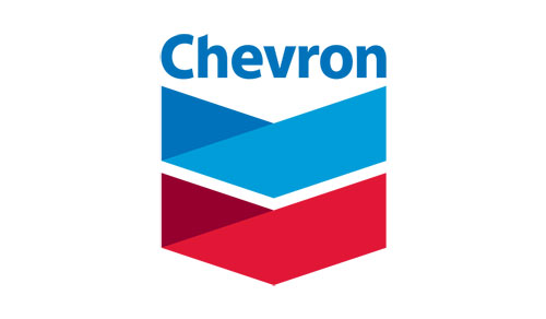 Chevron logo.