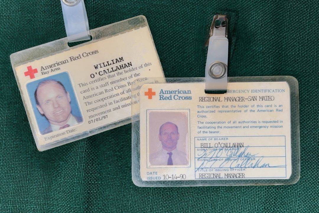 Image of two ID badges